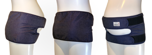 安産ベルトは妊娠中は傾いた赤ちゃんのお家（骨盤）を立ち上げます。そして産後は腰痛、ぽっこりお腹さらばが期待できます